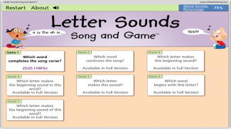 Letter Sounds Song and Game™ (Lite) screenshot 4