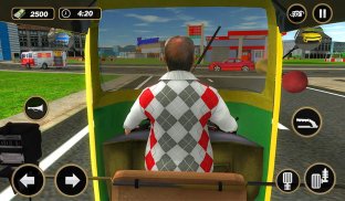 City Tuk Tuk Driver Simulator 2018 screenshot 2