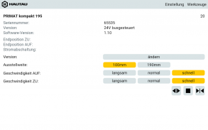 HAUTAU ConfigTool screenshot 4