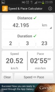 Speed & Pace Calculator screenshot 0