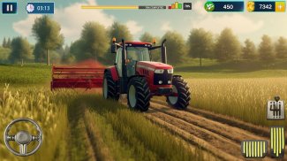 Farming Game: Tractor Driving screenshot 2