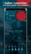 Cyber Launcher -- Aris Hacker Theme screenshot 5