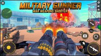 Military Gunner Guns War Weapons Shooter Simulator screenshot 2