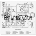 Bike Wiring Diagram Icon