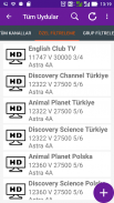 Astra Frequency List screenshot 16