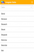 English Irregular Verbs screenshot 7