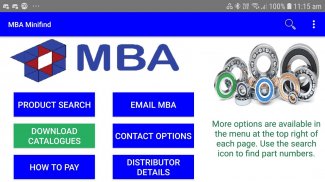 Minifind Miniature Bearings & Engineering Products screenshot 6