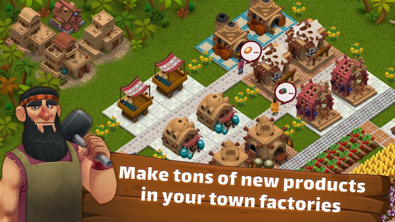 City Builder Farming game like Cityville APK para Android  - SunCity