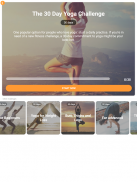 Yoga Workout Challenge - Lose weight with yoga screenshot 1