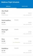 Maldives Flight Schedule screenshot 0