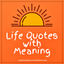 Life Quotes with Meaning Icon