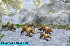 Polar Bear Family Survival screenshot 0