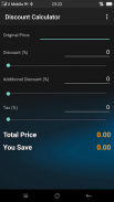 Discount Calculator with Tax screenshot 2