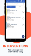 Organilog - Interventions screenshot 4