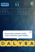 Žodis Kišenėje: lietuviškas žodžių žaidimas screenshot 0