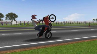 Moto Wheelie 3D screenshot 2