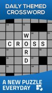 Daily Themed Crossword - A Fun crossword game screenshot 0
