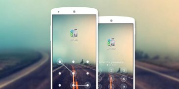 AppLock Theme Road screenshot 3