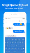 Zawgyi Myanmar Keyboard, Zawgyi Font Keyboard screenshot 1