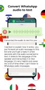 Audio Convert Text Transcribe screenshot 2