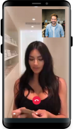 Fake Celebrity Video Call - Fa screenshot 1