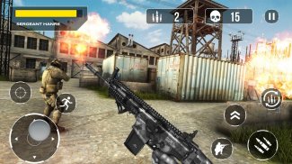 FPS shooting commando warfare: Secret mission game screenshot 2