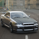 Drift Nissan: Skyline Tracks Icon