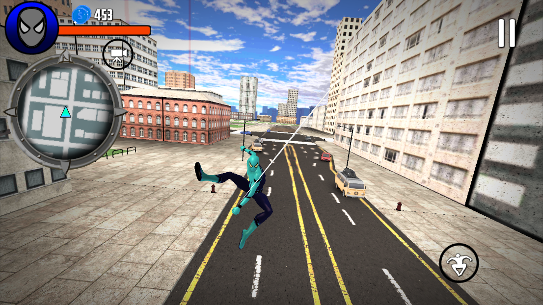 POWER SPIDER 2 - HOMEM ARANHA AZUL VS VENOM VERDE - Android