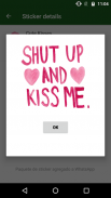 WAstickerApps 💋 Kisses and Lips Stickers screenshot 7