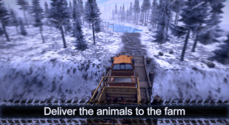 Trucking in the mountains off-road 3D screenshot 1