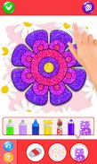 Glitter Flowers Coloring Book screenshot 8