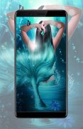 Mermaid Theme Wallpaper screenshot 0