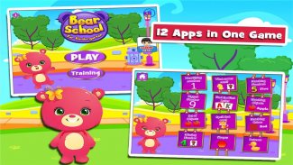Bears' Fun Kindergarten Games screenshot 0