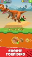 Динозавр Атака симулятор 3D screenshot 2