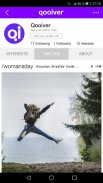 Qooiver: Social Network Based on Interests screenshot 0