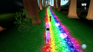Unicorn Dash: Jungle Run 3D screenshot 2