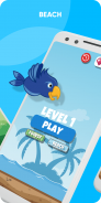 Lazy tropical Bird Adventure - Tap, Flap and Fly screenshot 9