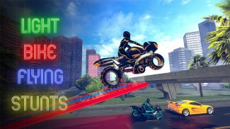 jeu de cascade de moto volante screenshot 2