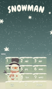 Snowman Keyboard & Wallpaper screenshot 3