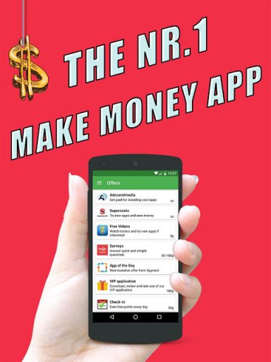 earn money from downloading apps