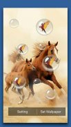 Horses Live Wallpaper screenshot 0