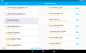 Sports Draft Simulator screenshot 6