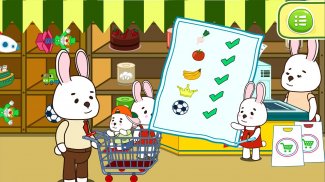 Anime Bunny: Kids supermarket screenshot 2