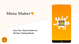 Menu Maker: Create N Edit Shop screenshot 1