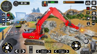 Excavator Construction Game screenshot 0