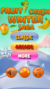 Fruit Crush Winter Saga screenshot 5