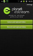 Planet eStream Upload App v2 screenshot 0