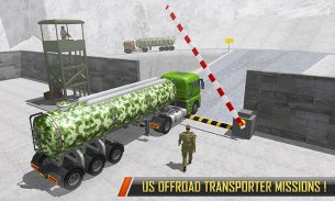 Military Oil Tanker Truck Game screenshot 16