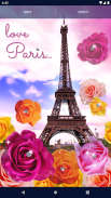 Paris Love Live Wallpaper screenshot 0