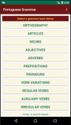 Portuguese Grammar Essentials screenshot 0